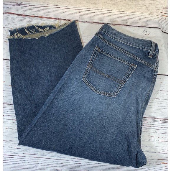 Lucky Mens Jeans 181 Relaxed Straight Leg Size 42 x 26 Short Blue 100% Cotton - Picture 3 of 15